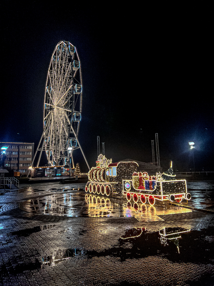 Ночной Зеленоградск — это когда на улице только ты и кот. Ну и кот ещё делает вид, что ты ему мешаешь.