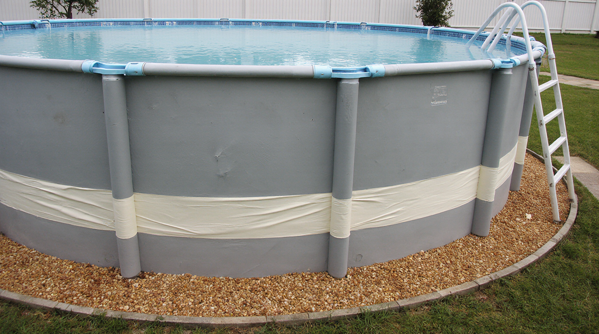 Основание под каркасный бассейн