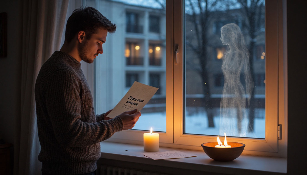 За окном — декабрьская ночь