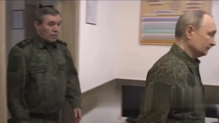 Скрин видео Минобороны.