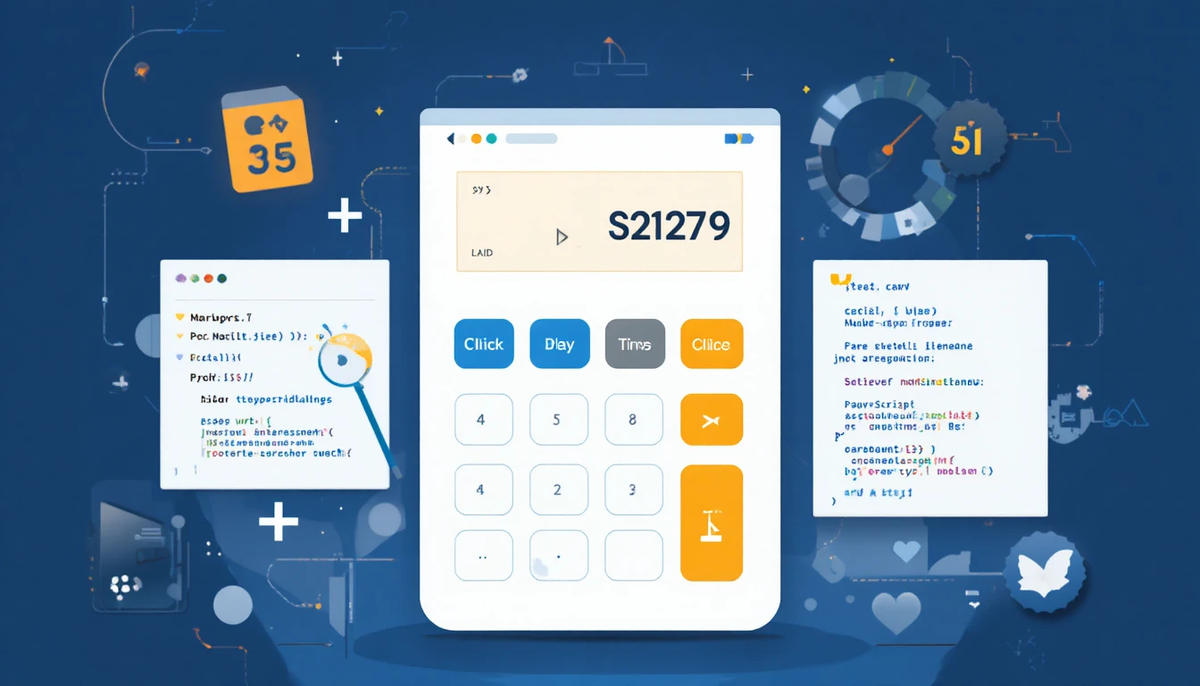 Реализация простого калькулятора на JavaScript с использованием событий и DOM-манипуляций