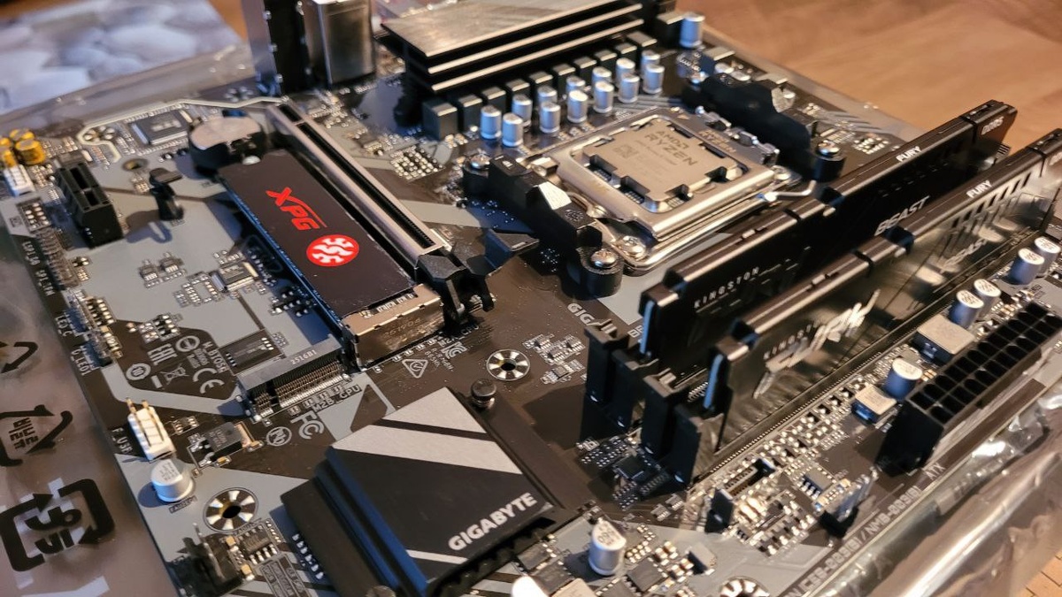 Сборка новой материнской платы