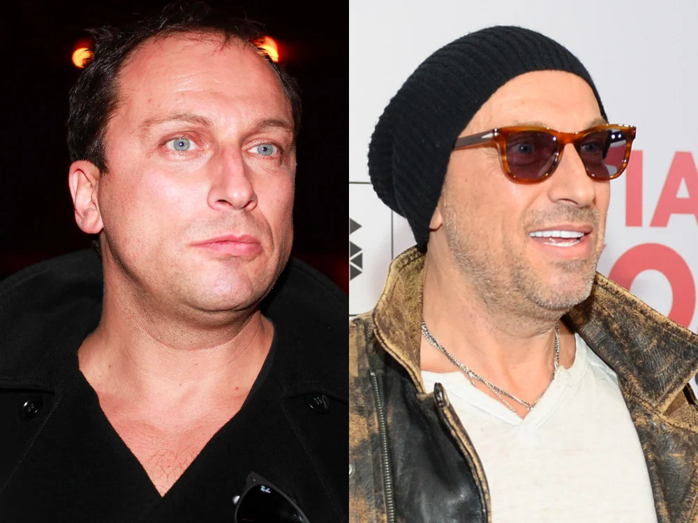 Дмитрий Нагиев в 2011 году (слева) и в 2023 году (справа) (Источник: Starface.ru)