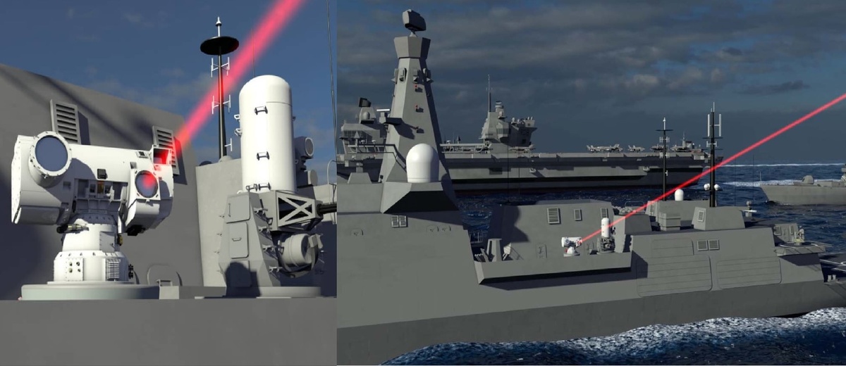Поворотный момент в военно-морской обороне? Корабли ВМС Великобритании получат лазерное оружие DragonFire. Фото: MBDA UK