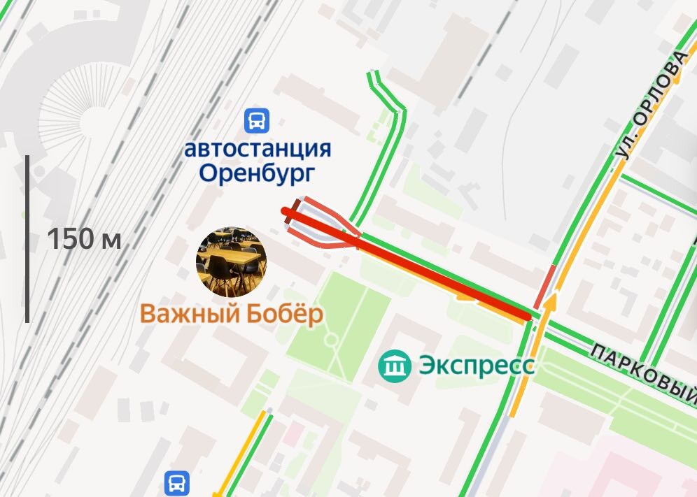    16 декабря в Оренбурге перекроют проспект Парковый из-за приезда поезда Деда Мороза