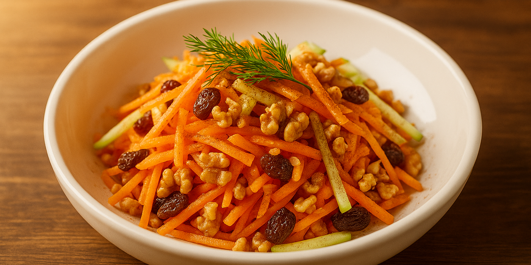 Салат за 7 минут, который все просят повторить (даже те, кто «морковку не любит») 🔥