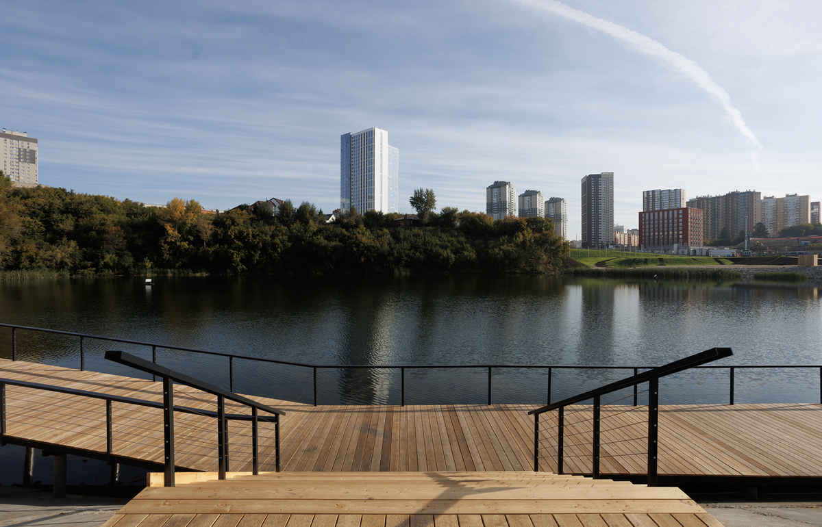 Набережная оз.Верховое