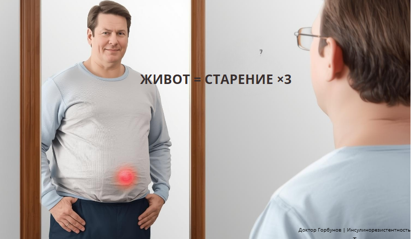 Живот - это ускоренное в три раза старение.