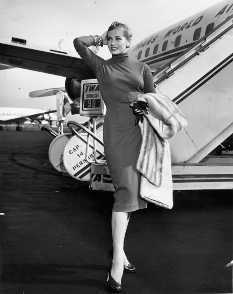 Шведская актриса Анита Экберг.