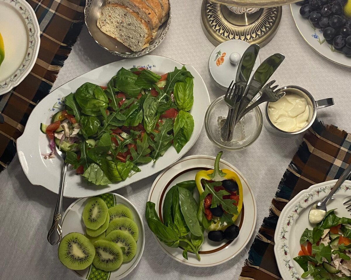 Полезный ужин