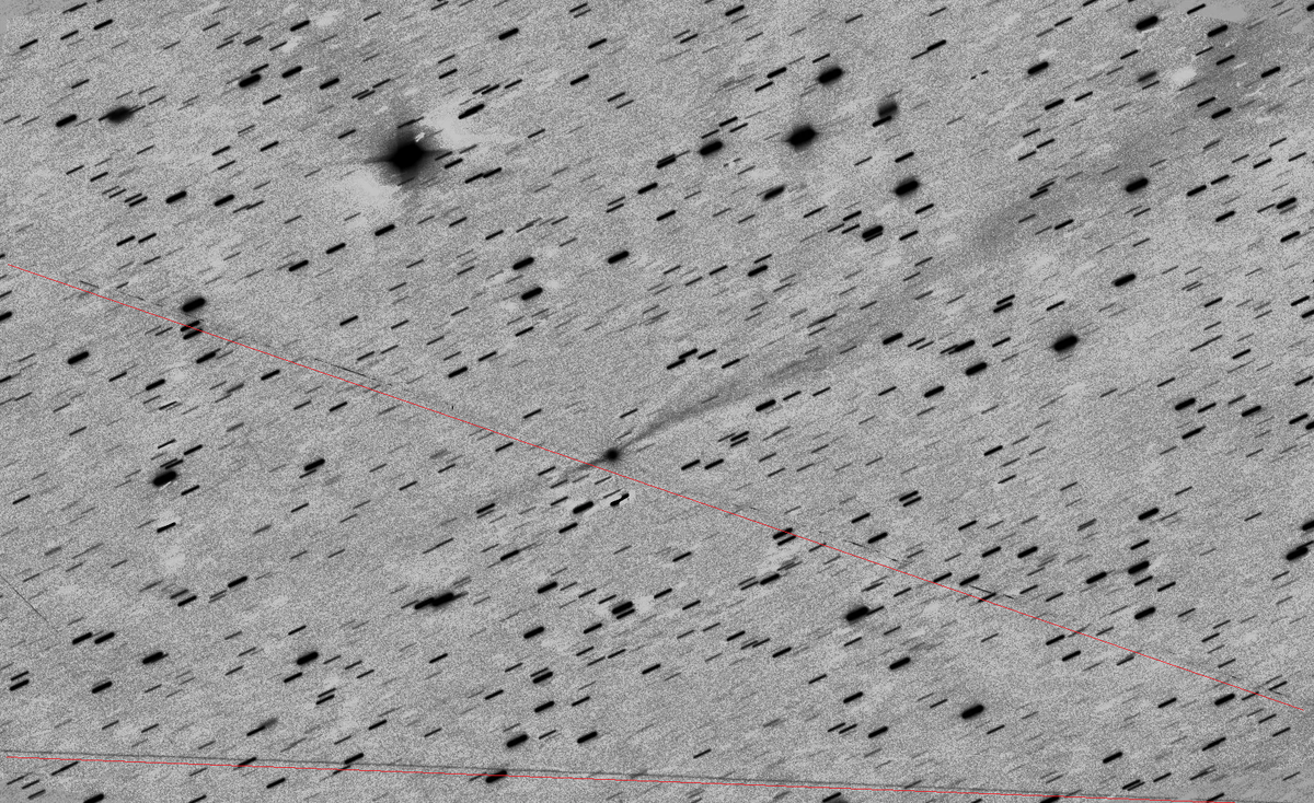 3I/ATLAS: Загадочные линии подчеркнуты красным