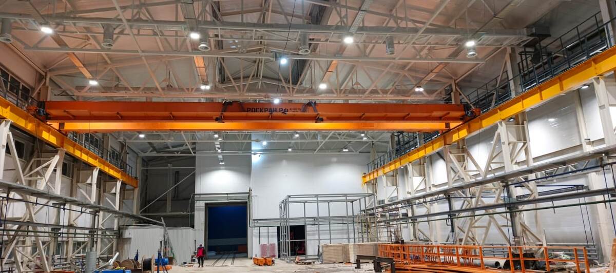 РОСКРАН: крано мостовой двухбалочный 10т. 22,5м.