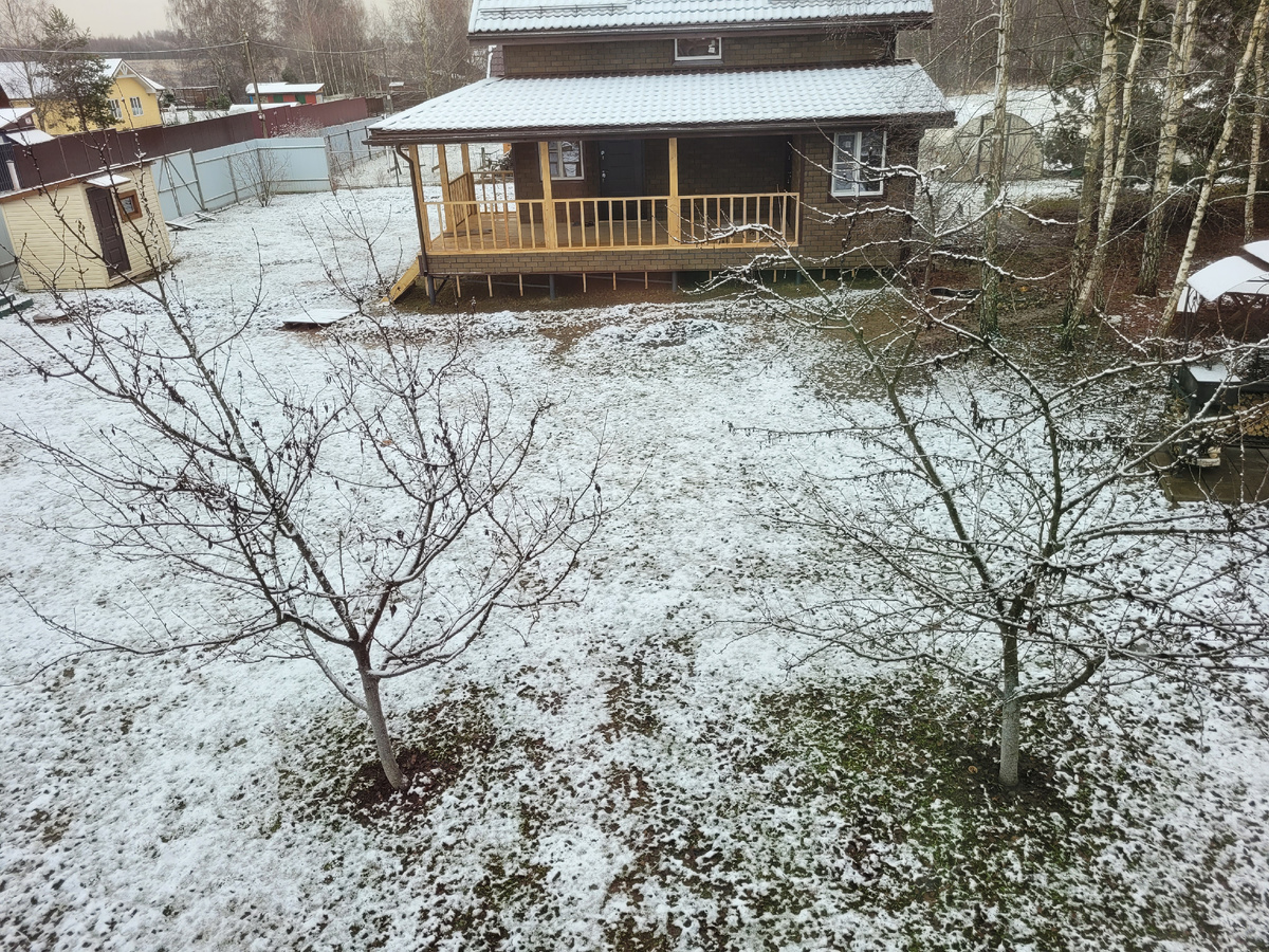 Фото со второго этажа бани