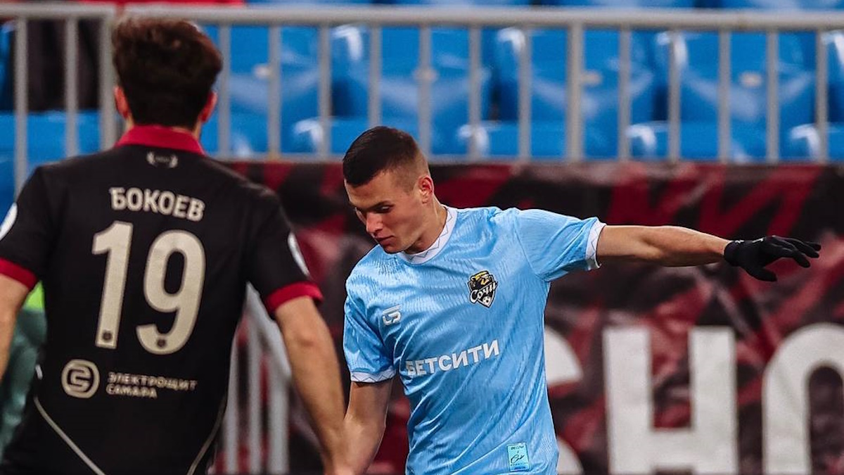    "Акрон" и "Сочи" сыграли в первом матче 16 тура РПЛ 21 ноября в Самаре. Фото: пресс-служба ФК "Сочи"