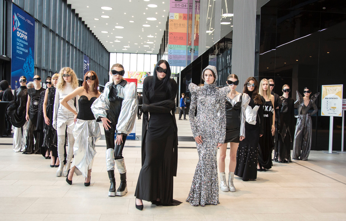 Модный проект студентов ВХУТЕИН в стенах ЭКСПОФОРУМА