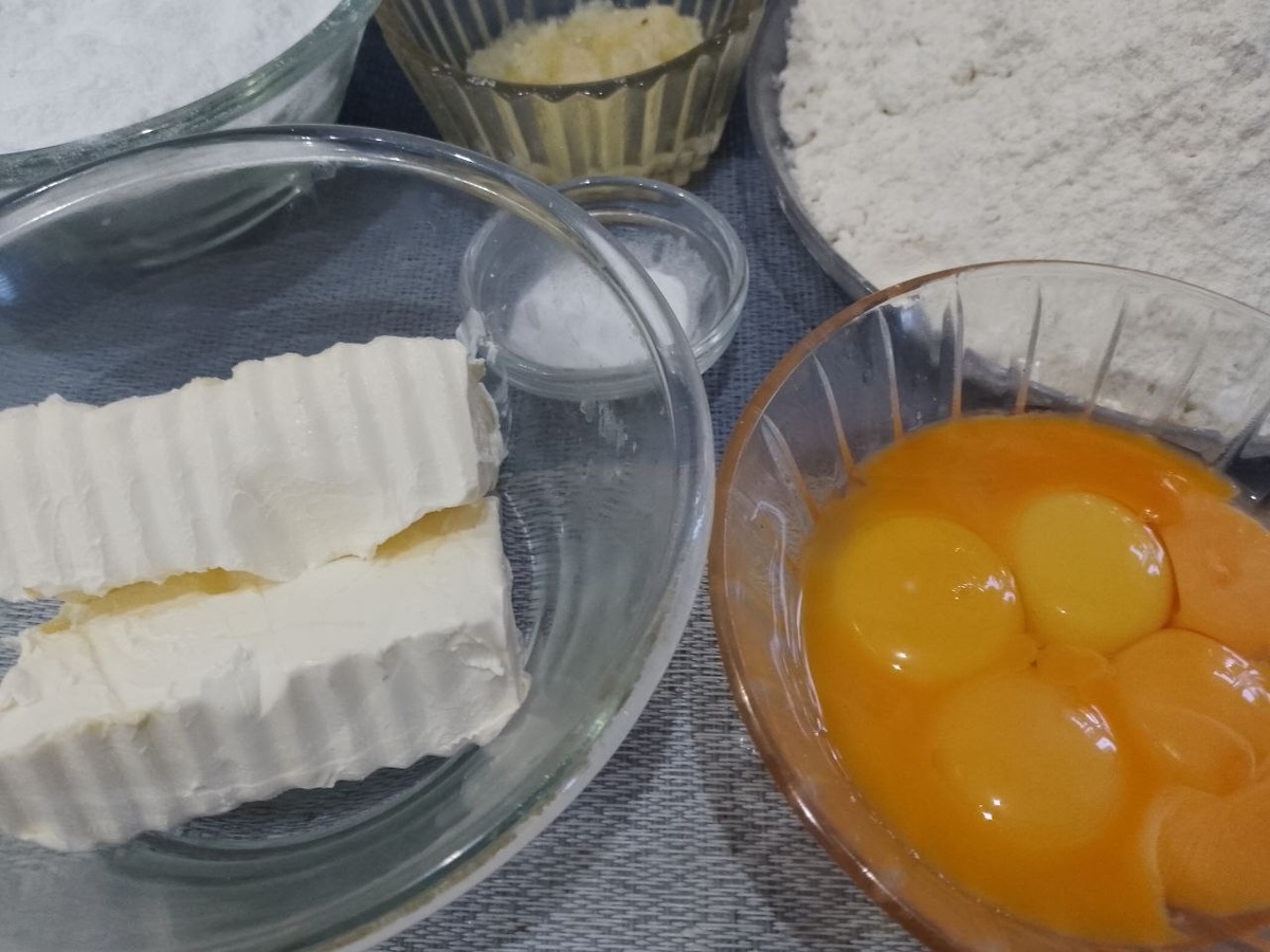 Ингредиенты для приготовления печенья