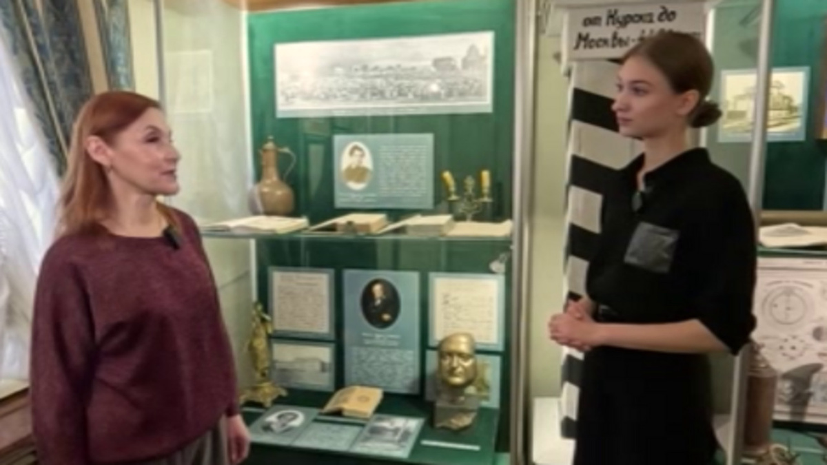    ГТРК «Курск» изучили экспонаты, посвященные Михаилу Щепкину