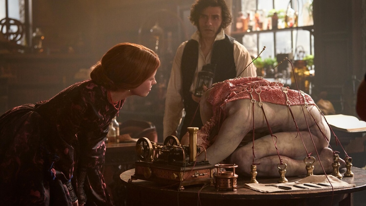 Кадр из фильма «Франкенштейн», 2025 год, режиссер Гильермо дель Торо