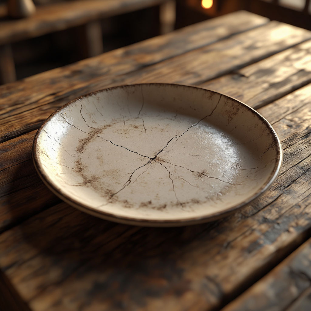 Дома часто только пустая тарелка((( 