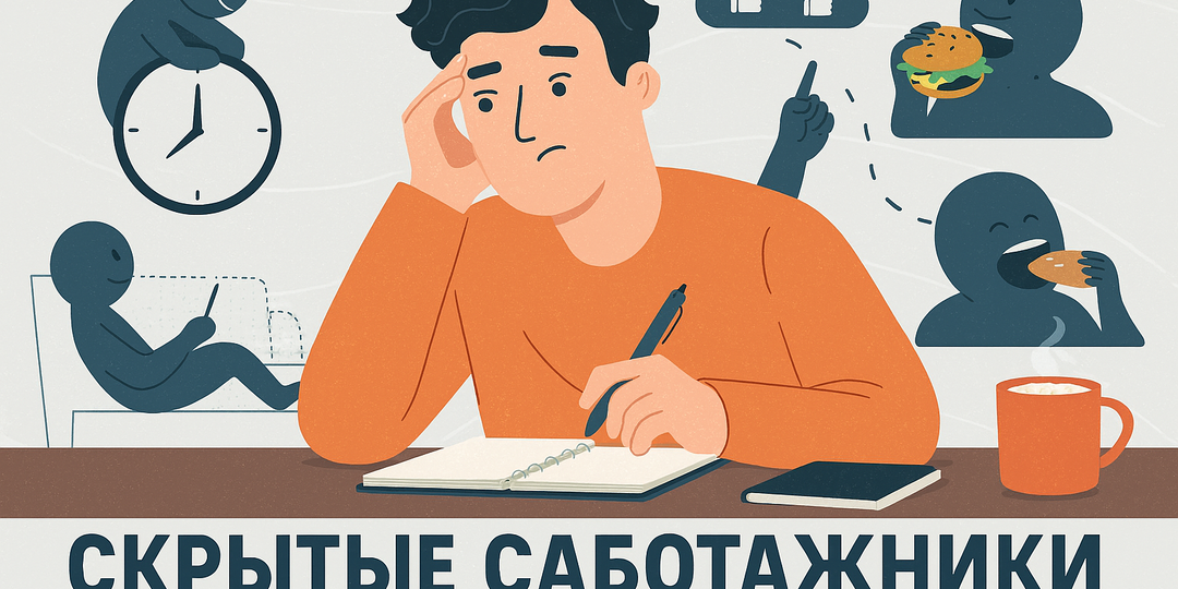 Скрытые саботажники: привычки, которые мешают достигать целей