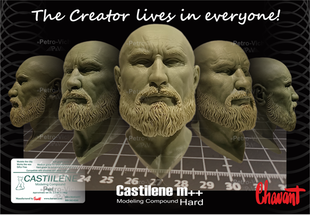 Голова как самая основная часть модели, от которой и всё про страивается. 
Только нужно правильно рассчитать все выходы при разделении или монтаже деталей. 
