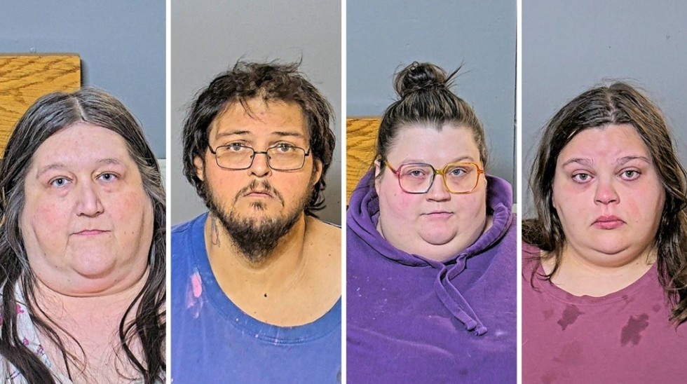    Мелисса Гудман, Уолтер Гудман, Саванна Лефевер и Кайла Стемлер