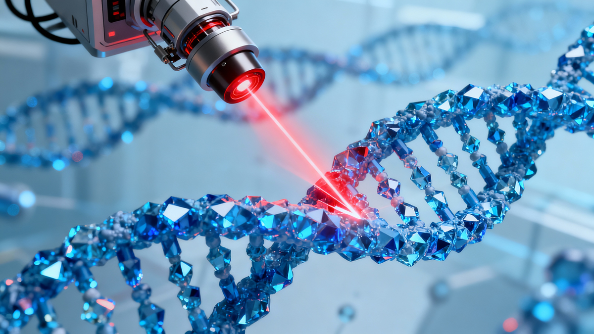 Человек умеет использовать "молекулярные ножницы" для редактирования генома