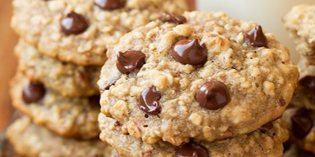 Мгновенное банановое печенье без сахара