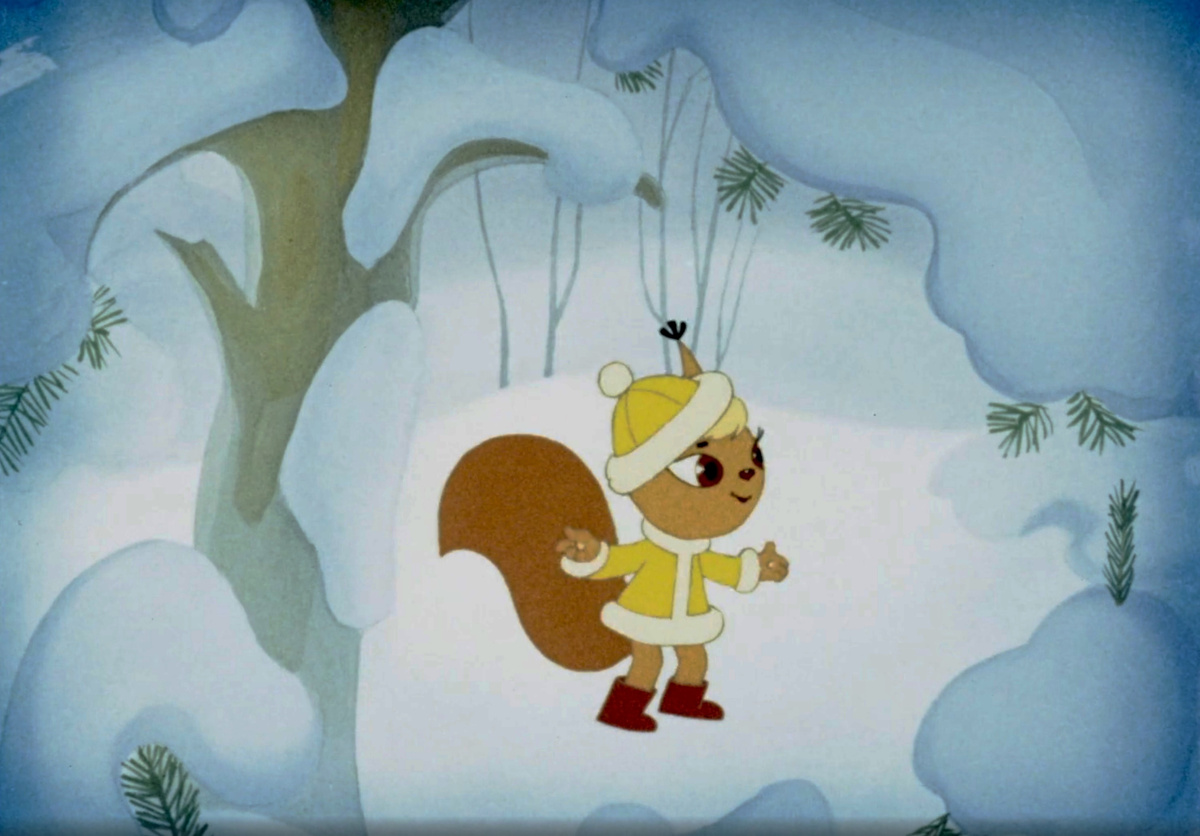 Кадр из мультфильма «Приезжайте в гости» 1979 г.