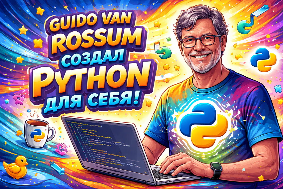 Он создал Python «для себя»