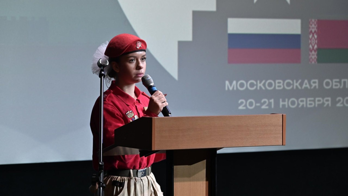 Екатерина Королева, юнкор «ЮНАРМИИ» Московской области, рассказала о том, какие у ребят общие интересы Фото: mosreg.ru