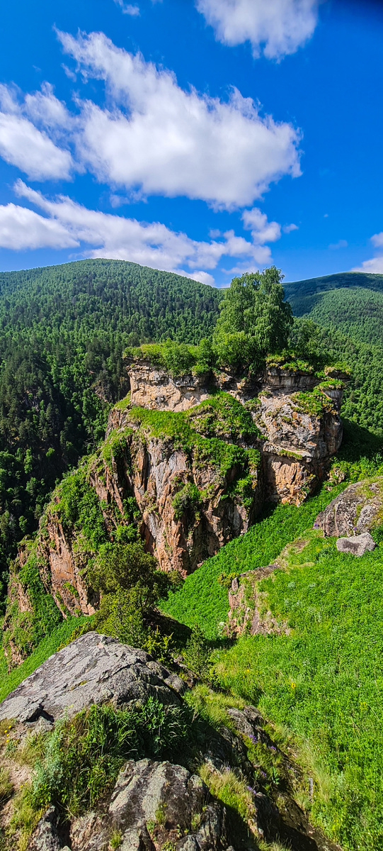Скалы "Аватары" по дороге на Джилы Су.