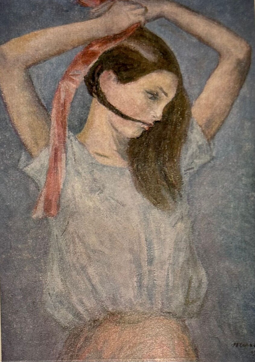 Николай Чернышёв. «Заплетает косу». 1931