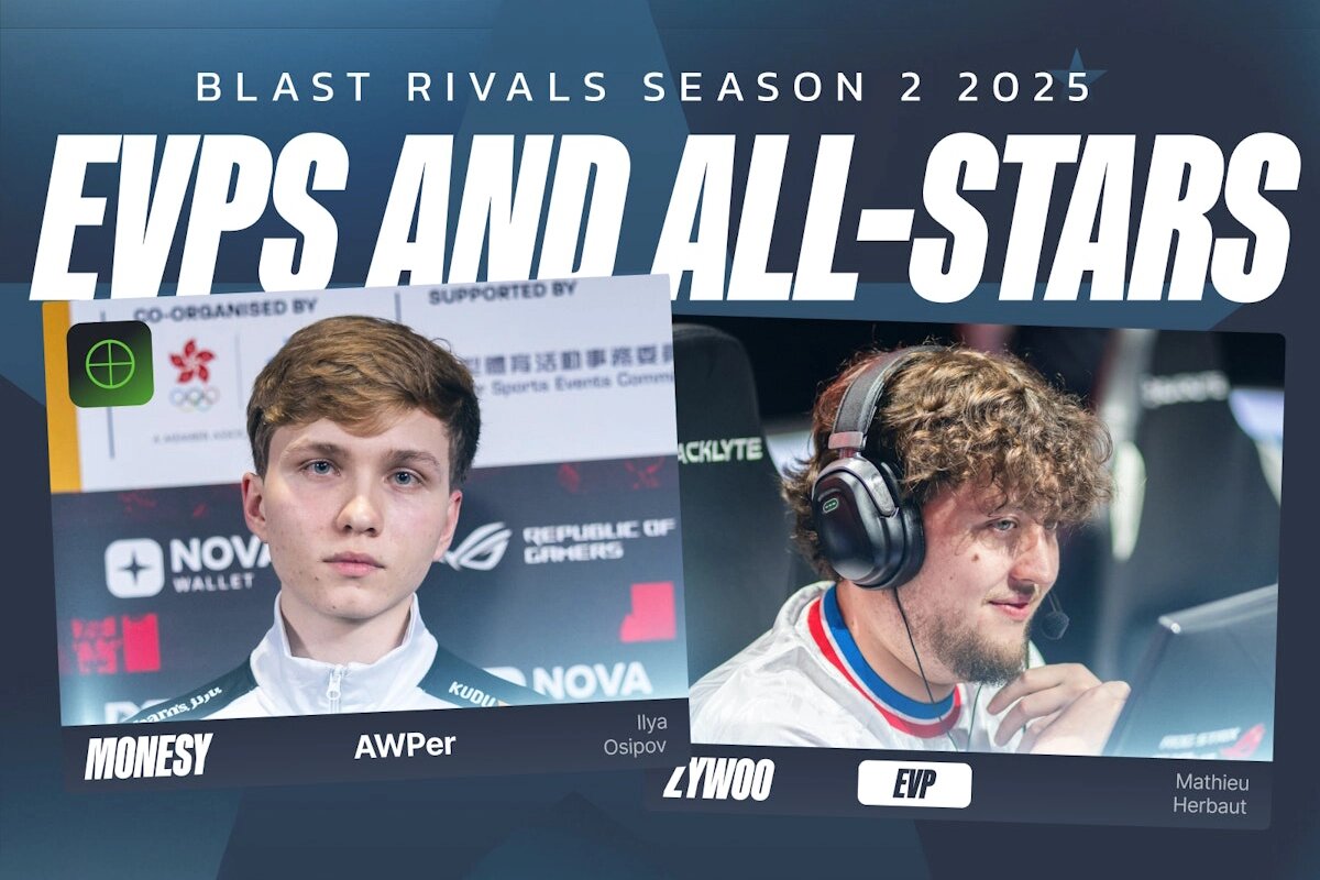Лучшие игроки BLAST Rivals 2025 Season 2