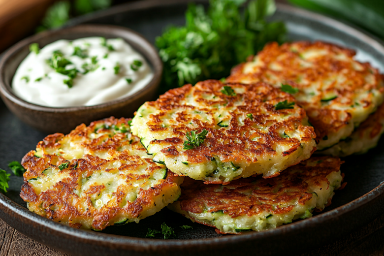 Кабачковые драники