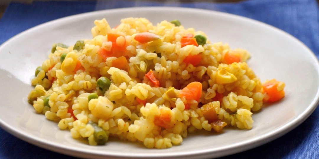 Булгур с овощами - заряд бодрости на весь день