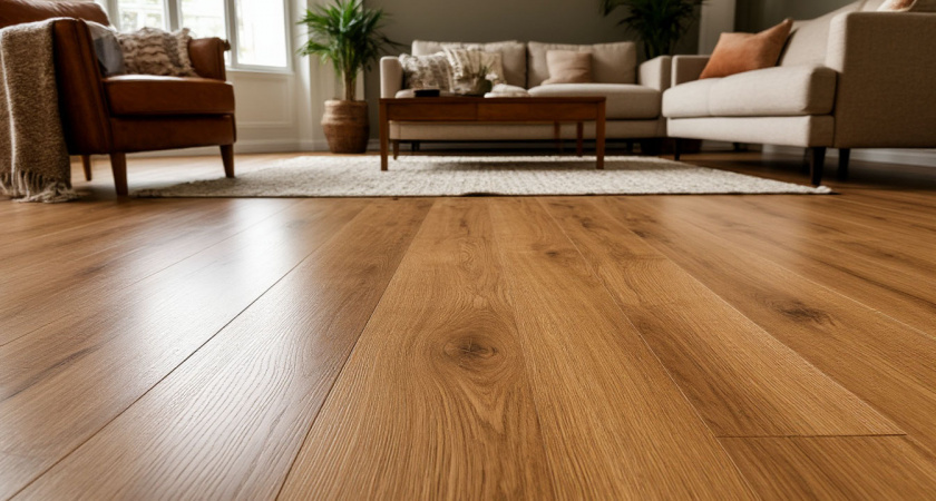    Ламинат уже прошлый век: копеечная замена досок – стелится в 1 слой, а пол теплющий