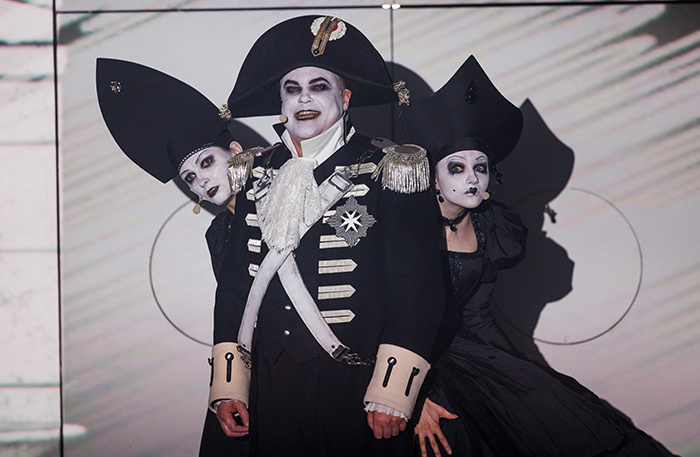     Наталья Шклярук, Сергей Вершинин и София Григорьева-Александрова.    
 Фото: Полина Капица/Пресс-служба театра