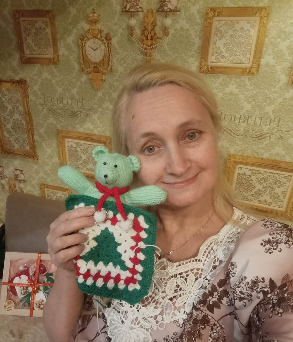 Мишка в сумочке