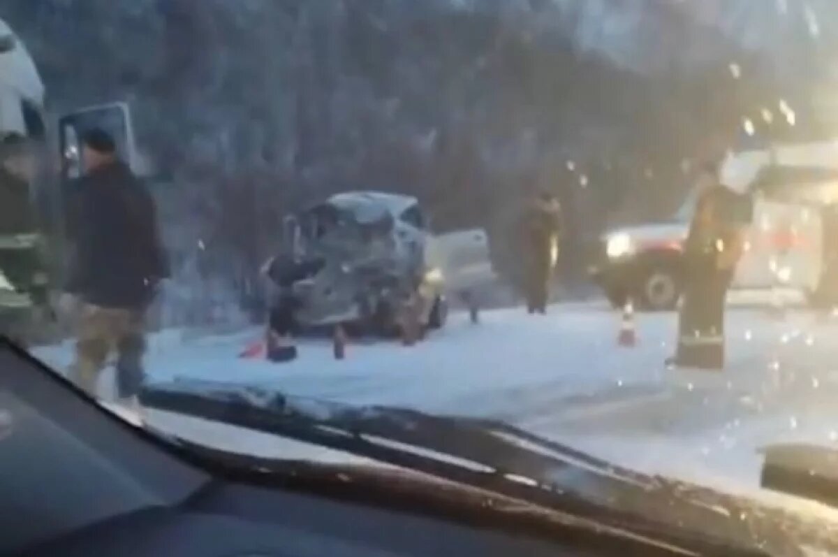    На трассе Чита-Хабаровск утром 22 ноября погибли два человека