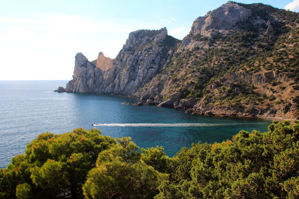 Вид на красоты Нового Света