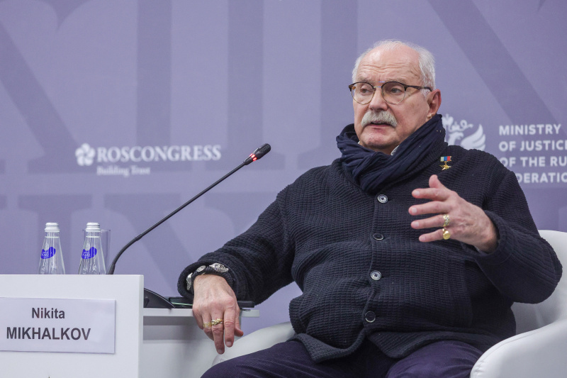    Никита Михалков на ПМЭФ-2025/Shatokhina Natalia/news.ru/Global Look Press
