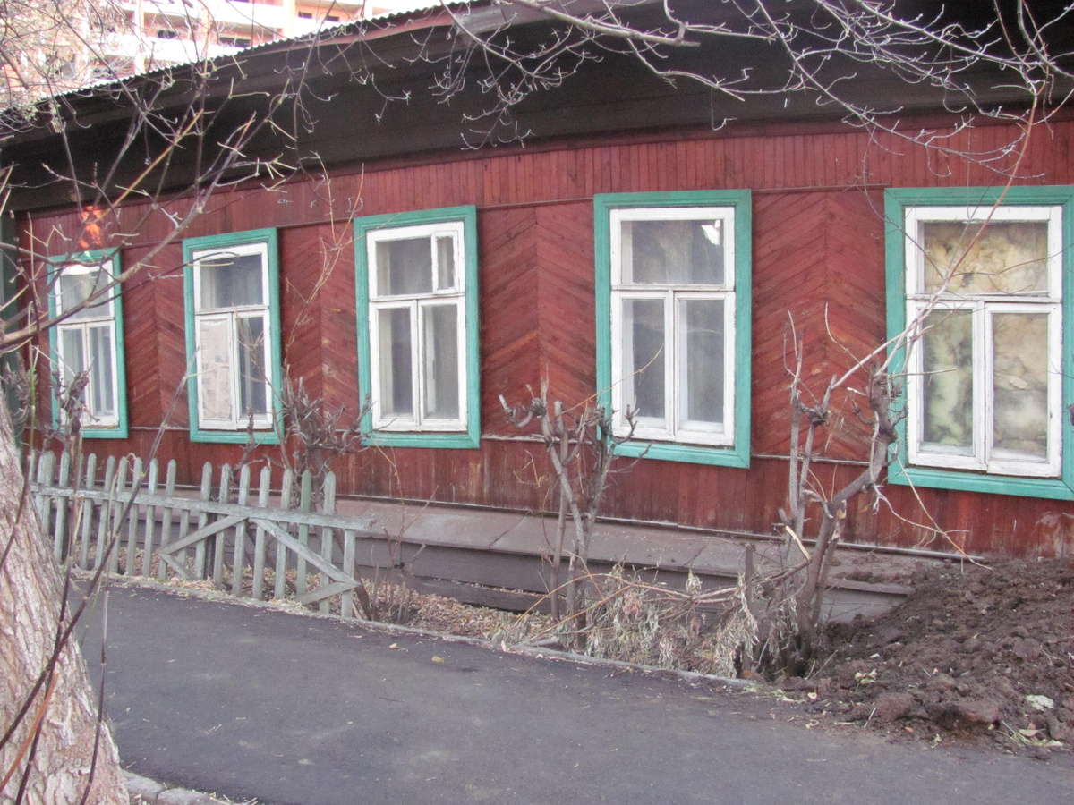 Дом Хацкелевичей перед сносном