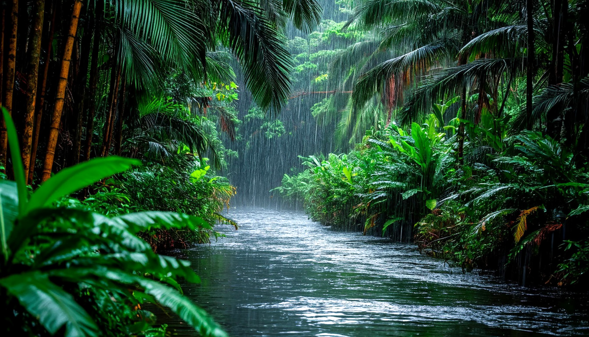 Это был не обычный дождь, а ливень из кипятка. 