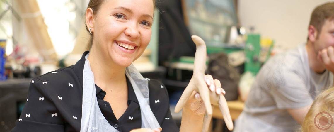 Лепка из глины