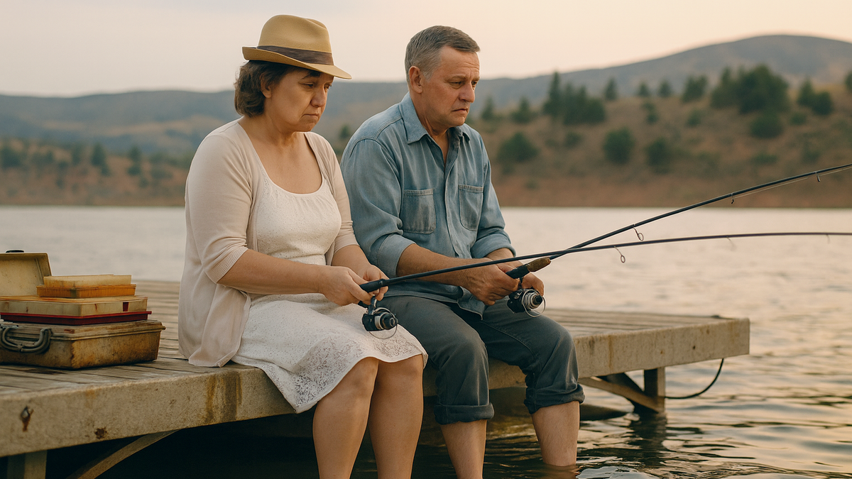 Муж сказал: «Имеем право». Мы уехали на рыбалку вместо няньканья, и дочь перестала звонить