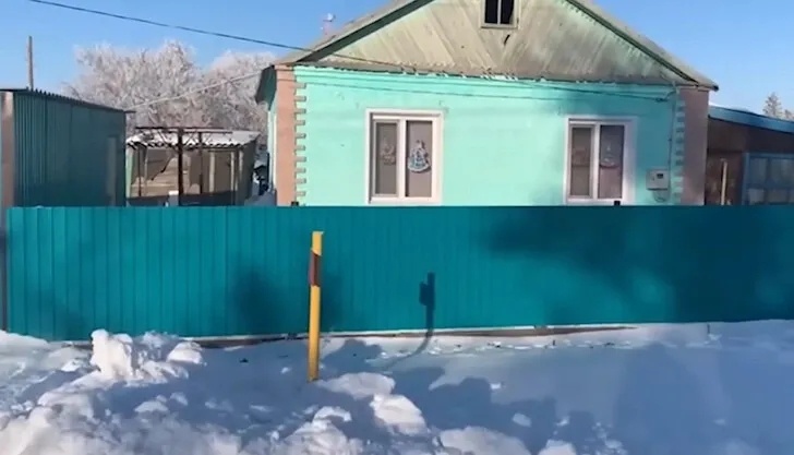 Дом где случилась трагедия.