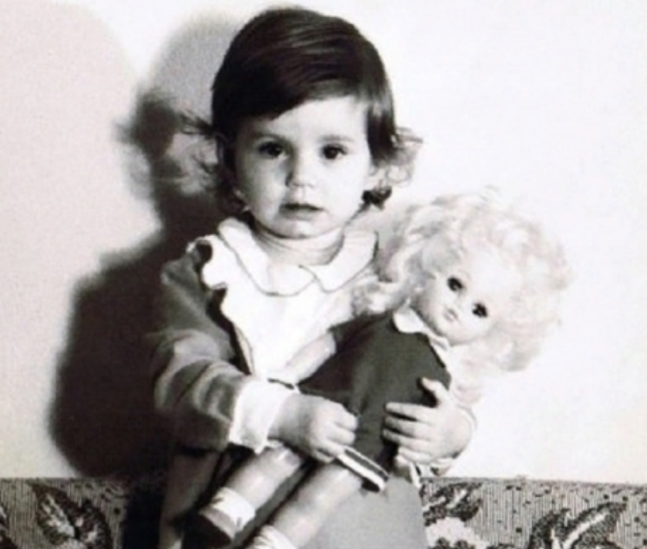 Ирина Муравьёва в детстве