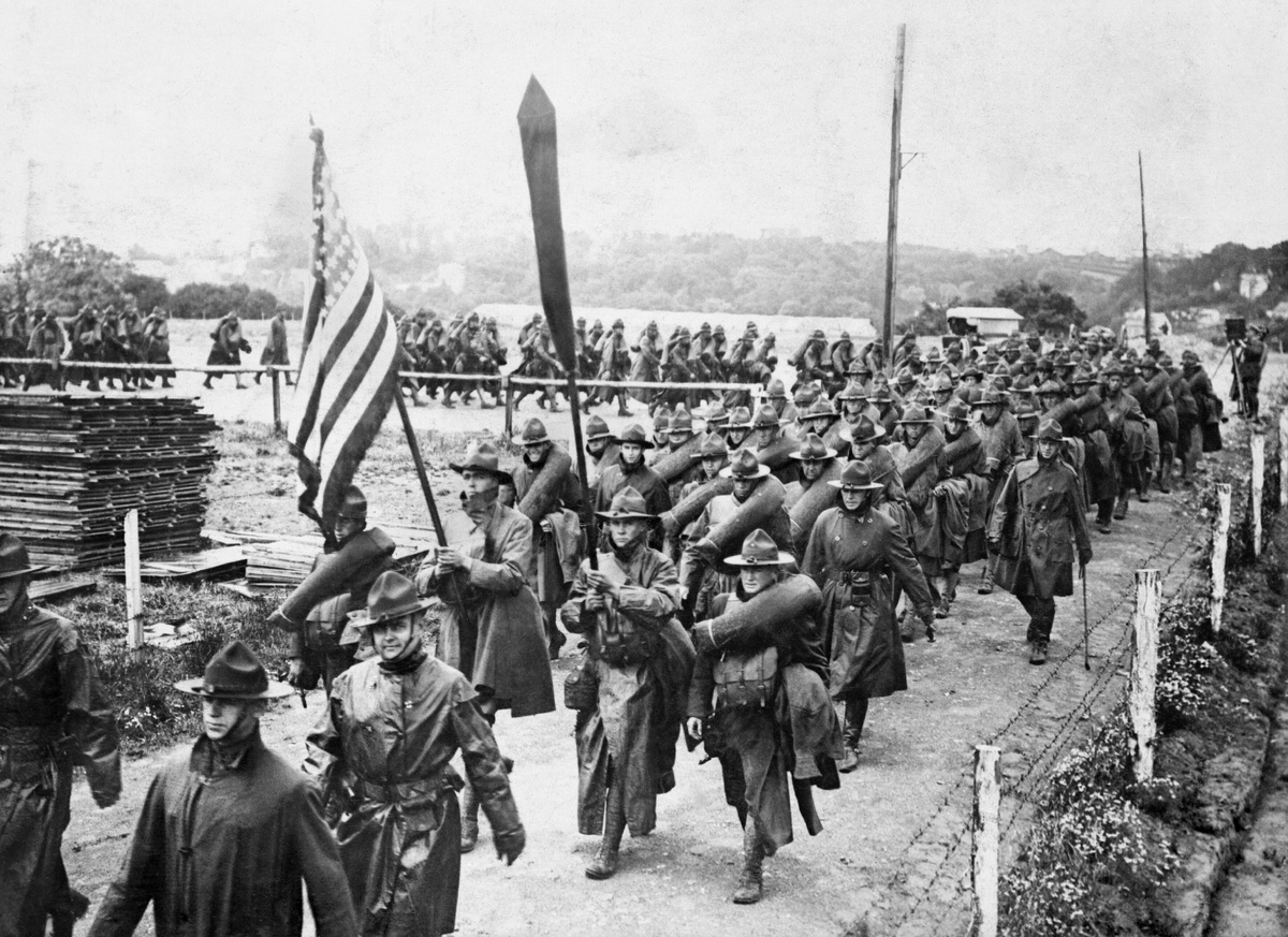 Американские войска на Западном фронте.