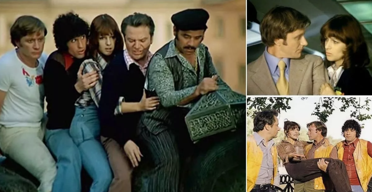 "Невероятные приключения итальянцев в России"   1974г